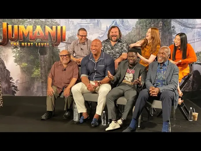 Відео до фільму Джуманджі: Наступний рівень | Cast Q&A