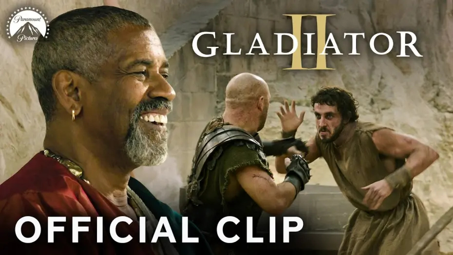 Відео до фільму Гладіатор 2 | Denzel Washington is Impressed By Lucius