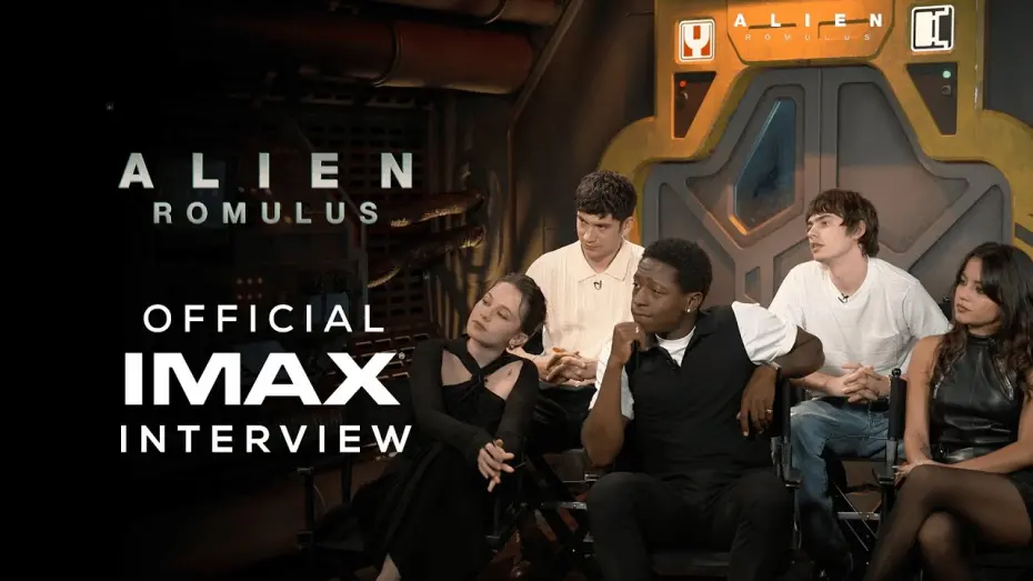 Відео до фільму Чужий: Ромул | Official IMAX® Interview