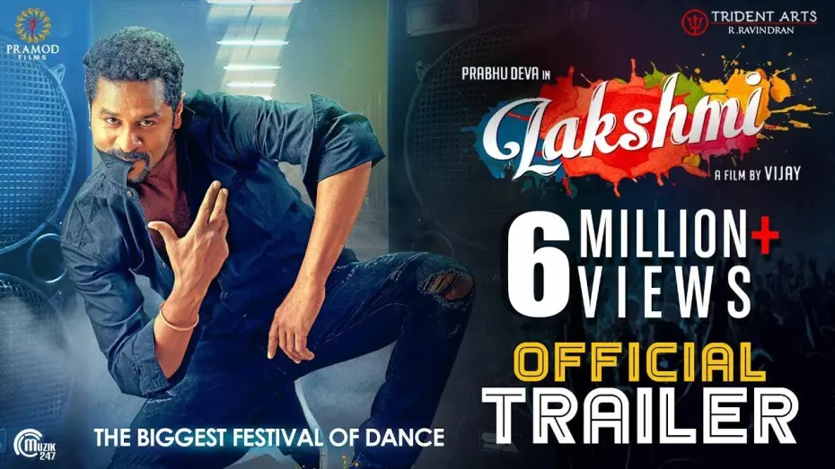 Відео до фільму Lakshmi | Lakshmi - Official Tamil Trailer | Prabhu Deva ,Aishwarya Rajesh,Ditya Bhande |Vijay | Sam CS |