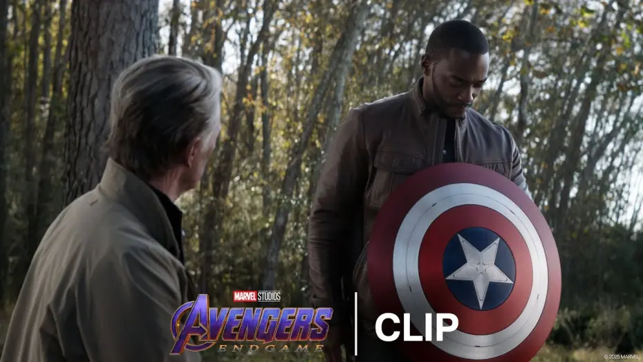 Відео до фільму Месники: Завершення | Steve Passes the Captain America Shield to Sam -  Official Clip