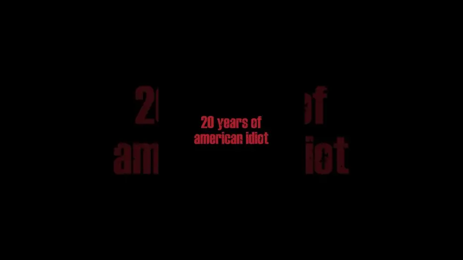 Відео до фільму Green Day: 20 Years of American Idiot | 20 Years of American Idiot, the brand new documentary comes out October 25th.