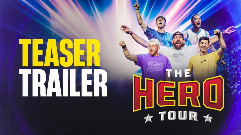 Відео до фільму Dude Perfect: The Hero Tour | Dude Perfect: The Hero Tour (Teaser Trailer)
