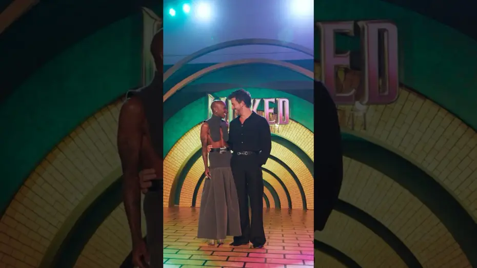 Відео до фільму Wicked: For Good | Cynthia Erivo and Jonathan Bailey brought the magic to S&atilde;o Paulo!