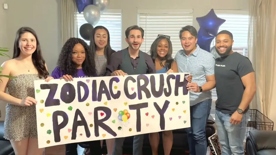 Відео до фільму Zodiac Crush | Surprising a Watch Party of our Movie Full Vlog! Zodiac Crush Movie Cast