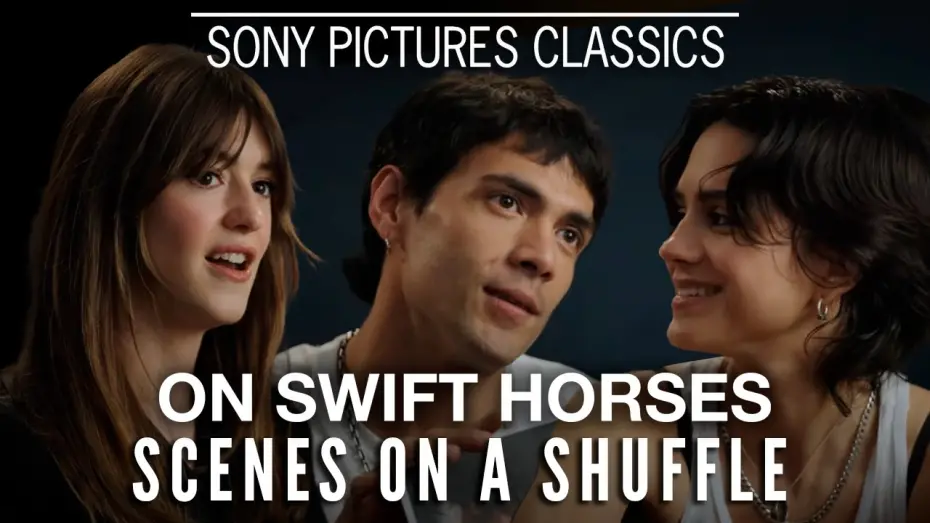 Відео до фільму On Swift Horses | "Scenes on Shuffle" with Daisy Edgar-Jones, Diego Calva, and Sasha Calle