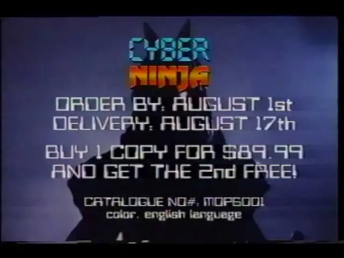 Відео до фільму Cyber Ninja | CYBER NINJA (1988)  Fox Lorber Mondo Pop Trailer