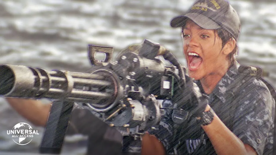 Відео до фільму Морський бій | Rihanna Battles An Intergalactic Threat - Extended Preview