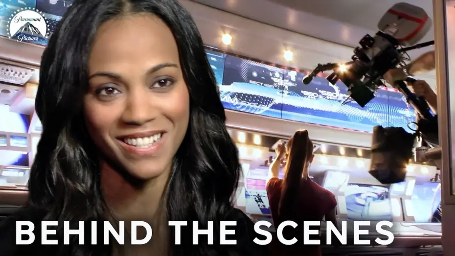 Відео до фільму Зоряний шлях | Exclusive Behind the Scenes w/ Zoe Saldaña, Chris Pine, & More!