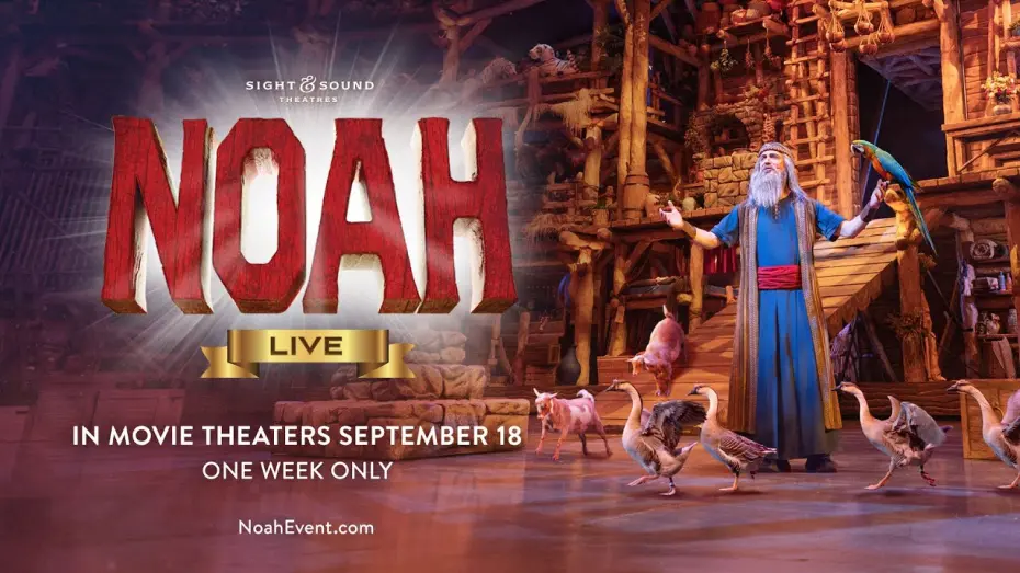 Відео до фільму Sight & Sound Presents: NOAH Live | NOAH—Live! | Official Trailer | Sight & Sound Theatres®