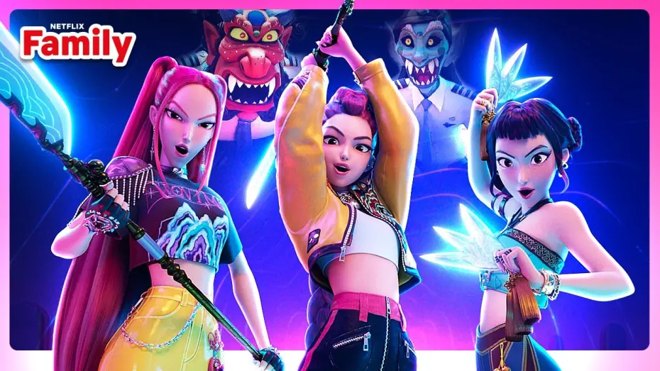 Відео до фільму Кейпоп-мисливиці на демонів | Huntrix Show Demons How It’s DONE -Song Clip