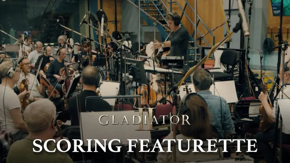 Відео до фільму Гладіатор 2 | Experience the Music of Gladiator II - Behind the scoring with Ridley Scott, Harry Gregson-Williams