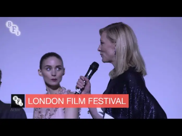 Відео до фільму Керол | Carol Onstage Intro - American Express® Gala | BFI London Film Festival