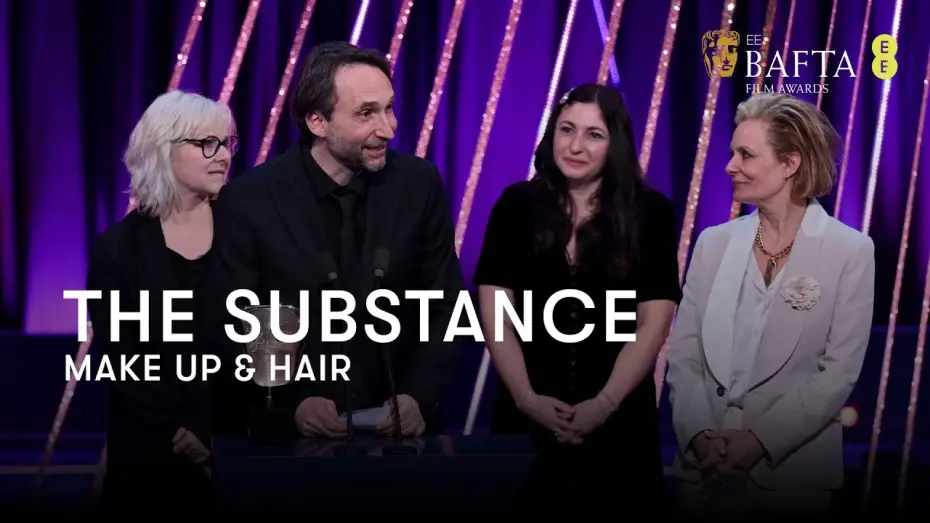 Відео до фільму The Substance | The Substance respected the balance and wins Make Up and Hair | BAFTA Film Awards 2025