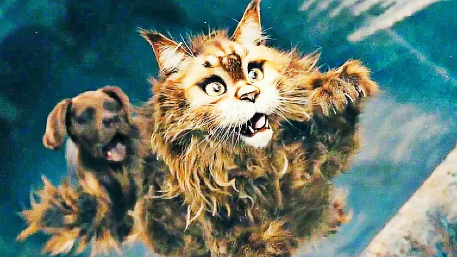Відео до фільму Cat and Dog | Кот и пёс — Русский трейлер (2024)