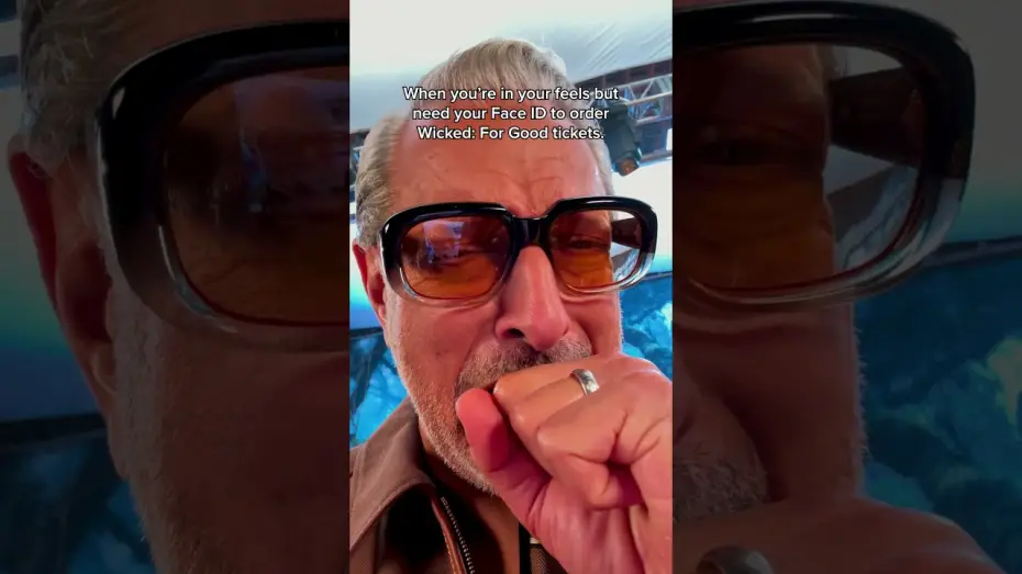 Відео до фільму Wicked: For Good | In our feels today celebrating Jeff Goldblum