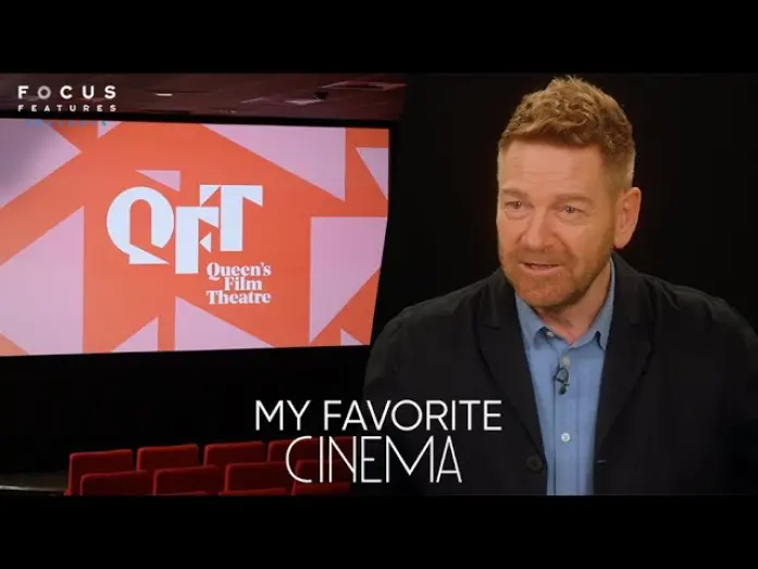 Відео до фільму Белфаст | Belfast’s Kenneth Branagh Explores Queen’s Film Theater in Belfast | My Favorite Cinema | Ep. 3