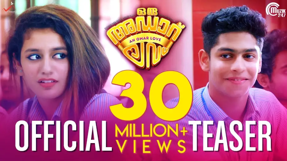 Відео до фільму Oru Adaar Love | Oru Adaar Love | Official Teaser ft Priya Prakash Varrier, Roshan Abdul |  Shaan Rahman | Omar Lulu