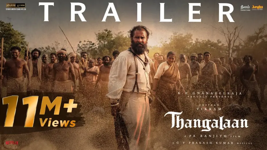 Відео до фільму Thangalaan | Thangalaan - Trailer (Tamil) | Chiyaan Vikram | K E Gnanavelraja | Pa Ranjith | G V Prakash Kumar