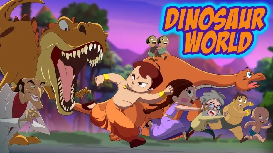 Відео до фільму Chhota Bheem - Dinosaur World | Chhota Bheem - Danger Zone ⚡| The Dinosaur World🦖 | Adventure Cartoon Movies for Kids