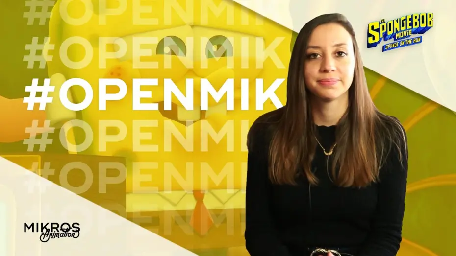 Відео до фільму Губка Боб: Втеча Губки | [#OpenMik] Anne-Claire Leroux, surfacing supervisor on #SpongeBobMovie