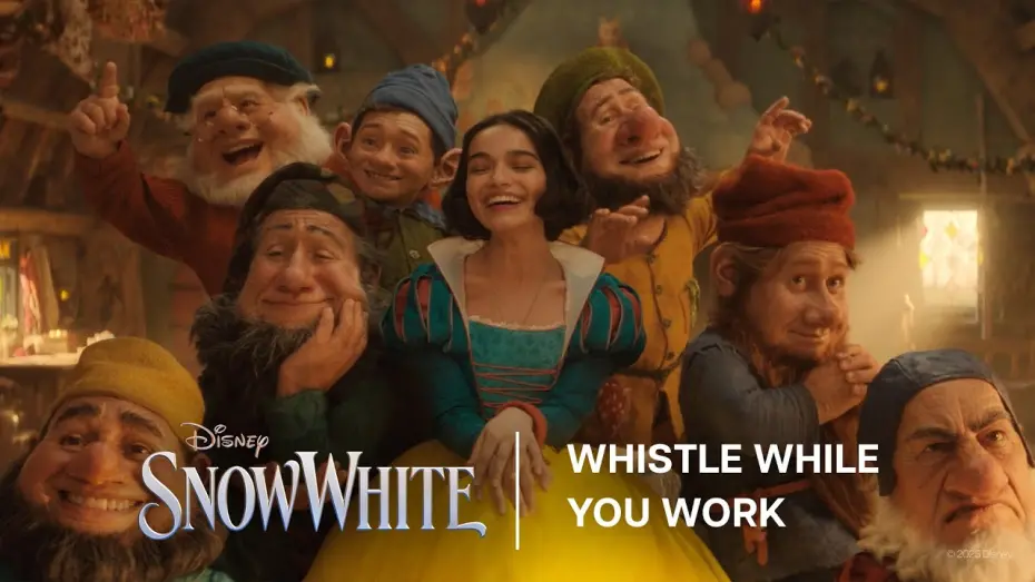 Відео до фільму Білосніжка | "Whistle While You Work" Full Song