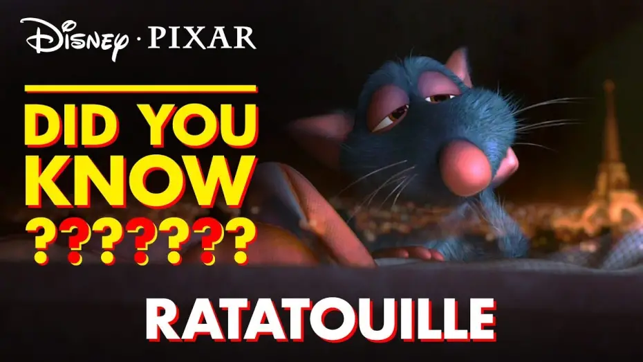 Відео до фільму Рататуй | Pixar Did You Know? | Facts About Ratatouille