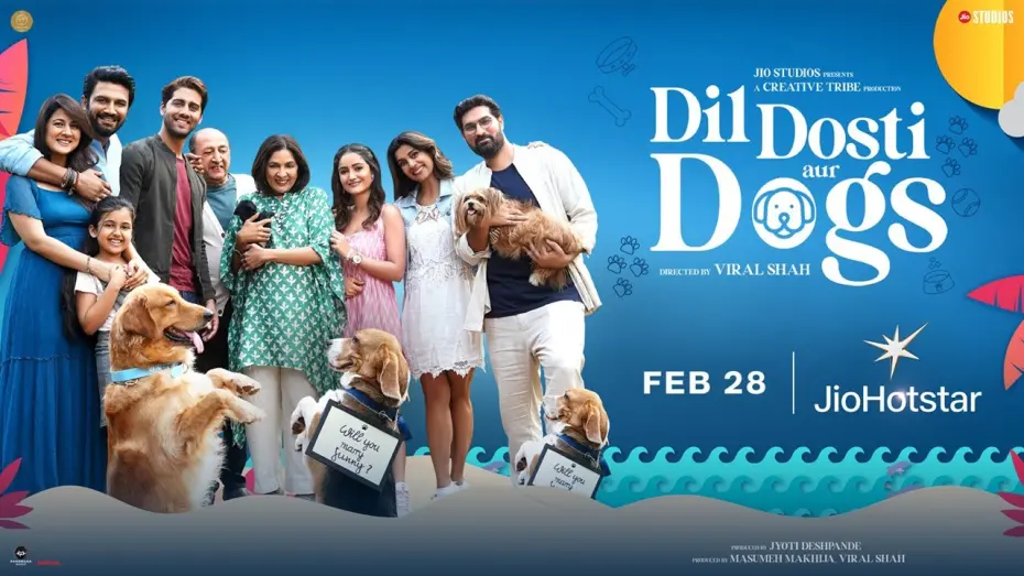 Відео до фільму Dil Dosti Aur Dogs | Dil Dosti Aur Dogs | Trailer | Kunal Roy K, Sharad K, Tridha C, Keerti K, Neena G| 28 Feb JioHotstar