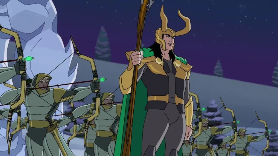 Відео до фільму Пригоди Супергероїв. Льодова битва | Marvel’s Super Hero Adventures: Frost Fight Clip: Loki Fights Captain America
