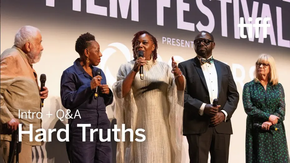 Відео до фільму Hard Truths | Intro + QA | TIFF 2024