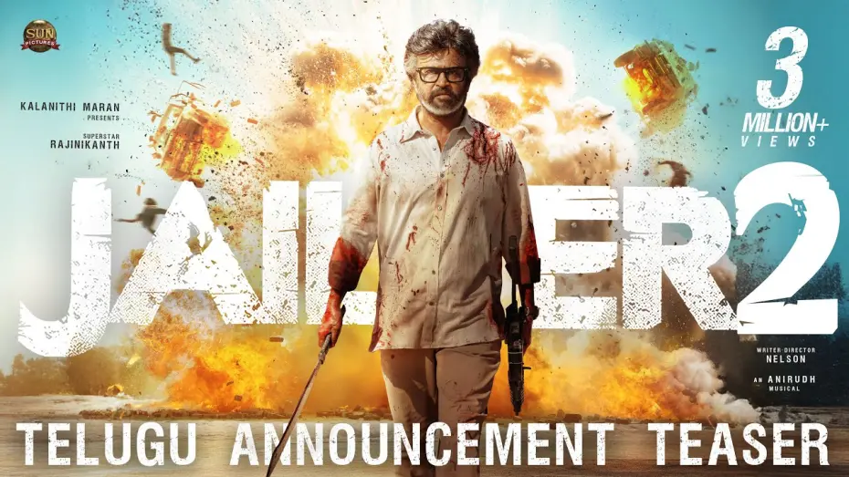 Відео до фільму Cancel | JAILER 2 - Announcement Teaser (Telugu) | Superstar Rajinikanth | Sun Pictures | Nelson | Anirudh