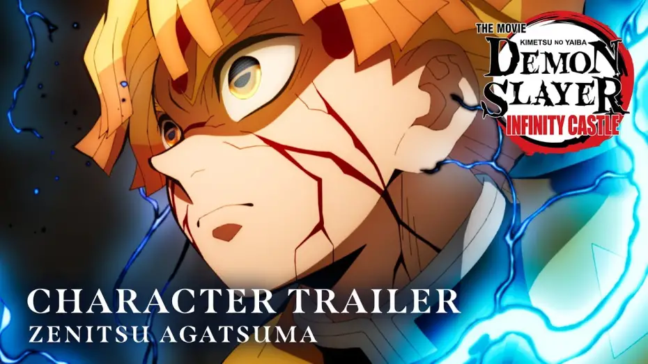Відео до фільму Demon Slayer: Kimetsu no Yaiba Infinity Castle | Zenitsu Agatsuma [Subtitled]