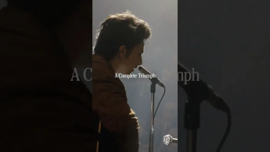 Відео до фільму A Complete Unknown | Triumph