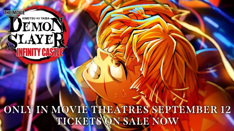 Відео до фільму Demon Slayer: Kimetsu no Yaiba Infinity Castle | VS VISUAL 2 TRAILER