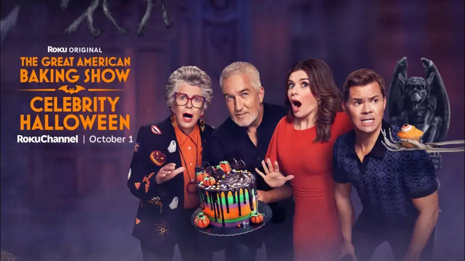 Відео до фільму The Great American Baking Show: Celebrity Halloween | The Great American Baking Show: Celebrity Halloween | Official Trailer | The Roku Channel