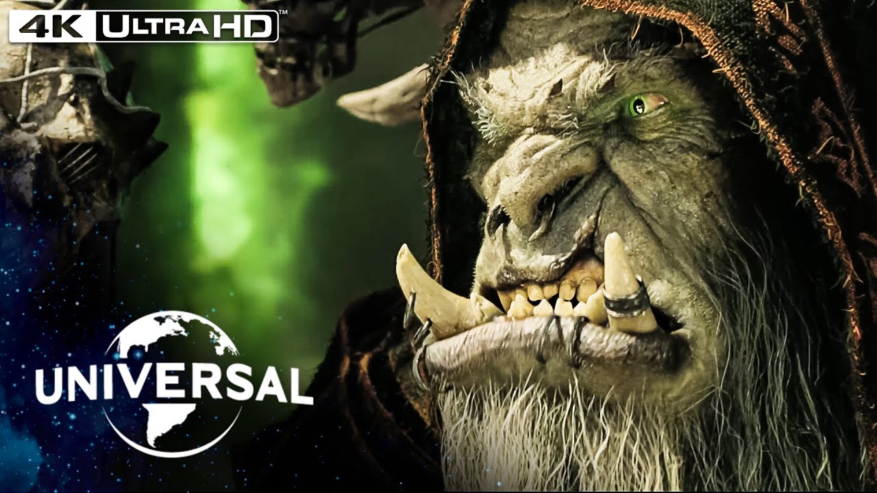 Відео до фільму Warcraft: Початок | The Horde Enters the Portal to Azeroth in 4K HDR