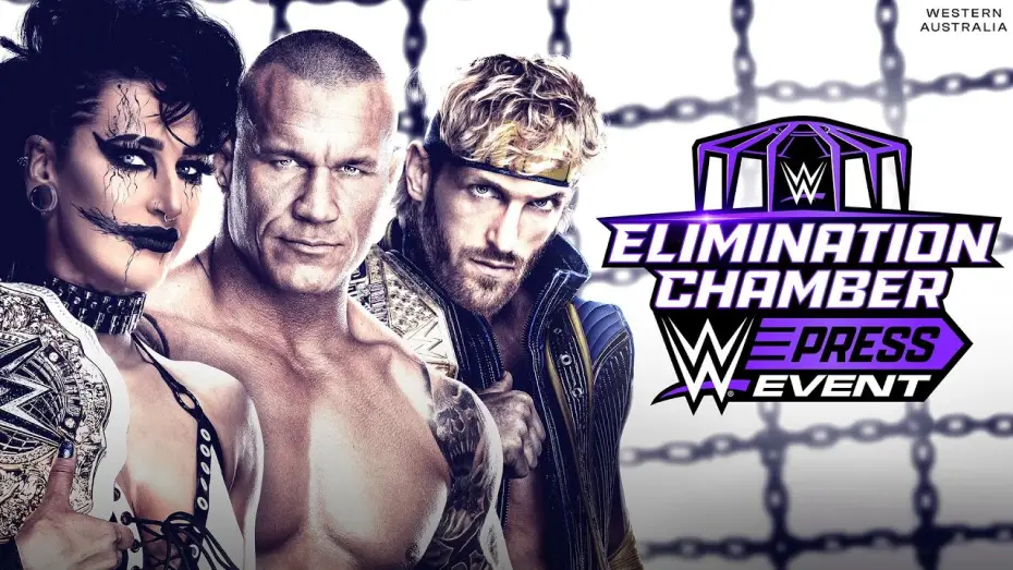 Відео до фільму WWE Elimination Chamber Press Event 2024 | WWE Elimination Chamber Press Event: Feb. 22, 2024
