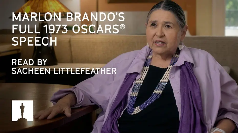 Відео до фільму Хрещений батько | Sacheen Littlefeather Reads Marlon Brando’s Full 1973 Oscars® Speech