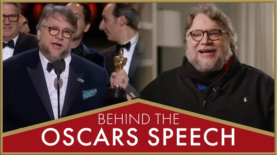 Відео до фільму Форма води | Guillermo del Toro | Behind the Oscars Speech