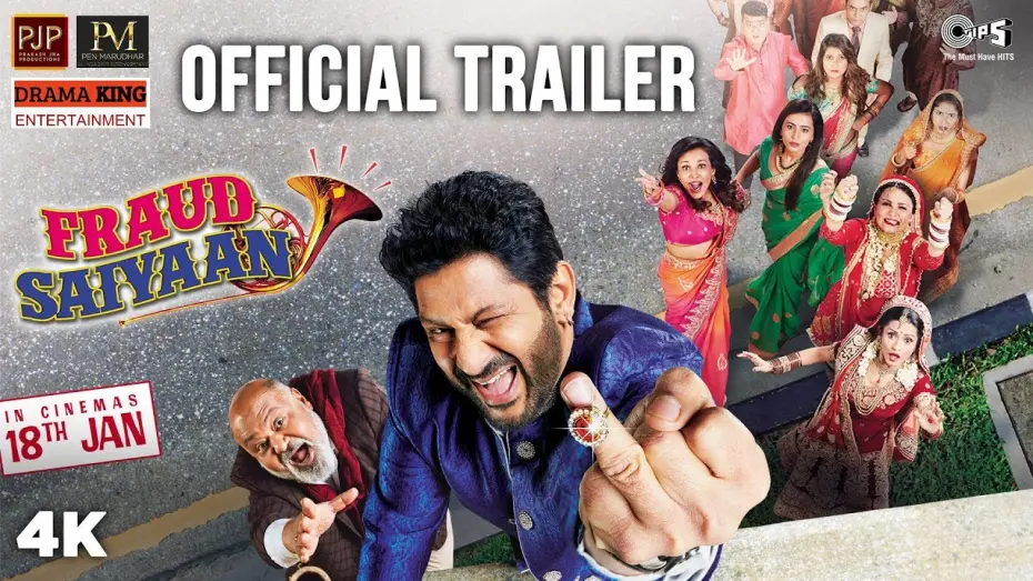 Відео до фільму Fraud Saiyaan | Fraud Saiyaan Official Trailer | Arshad Warsi, Saurabh Shukla, Elli AvrRam, Sara Loren | 18 Jan 2019