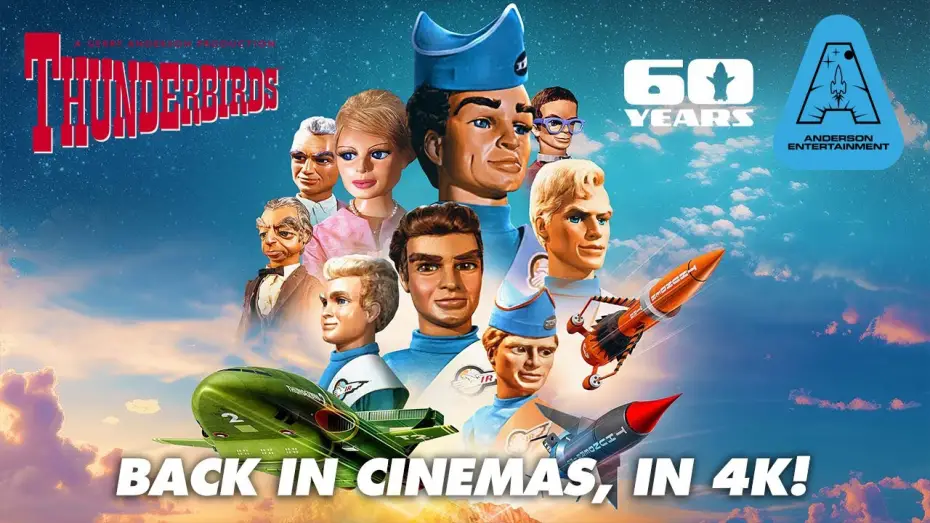Відео до фільму Thunderbirds 60th Anniversary Double Bill - Trapped in the Sky / Terror in New York City | 🚀 Thunderbirds Returns to Cinemas in Spectacular 4K! 🚀 | Official Trailer