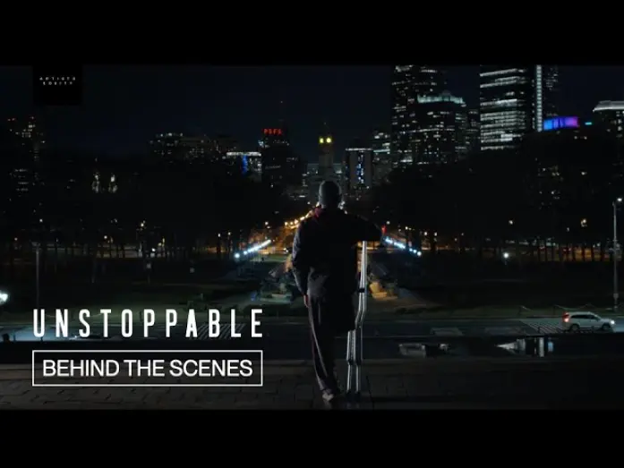 Відео до фільму Unstoppable | Behind the Scenes of the Unstoppable Cast & Crew’s Time on the “Rocky” Steps