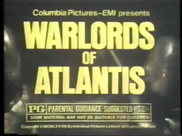 Відео до фільму Warlords of Atlantis | Warlords of Atlantis 1978 TV trailer