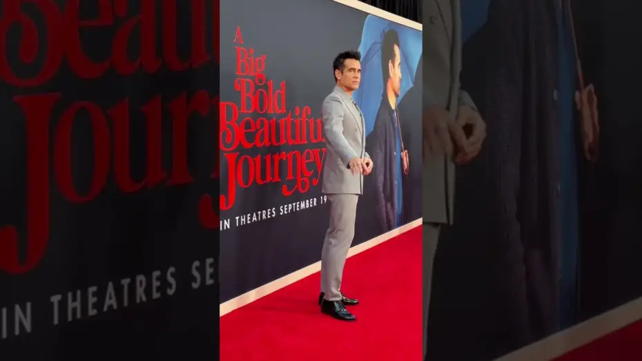 Відео до фільму A Big Bold Beautiful Journey | Colin Farrell everyone