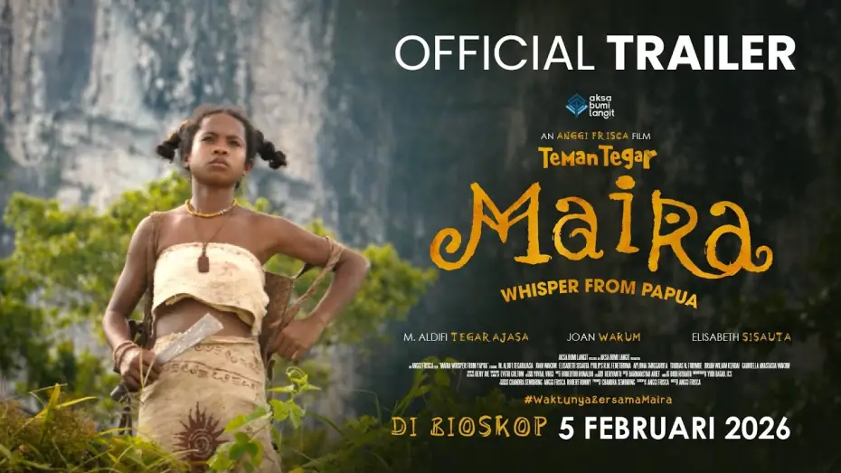 Відео до фільму Teman Tegar: Maira - Whisper From Papua | OFFICIAL TRAILER | TEMAN TEGAR MAIRA: WHISPER FROM PAPUA