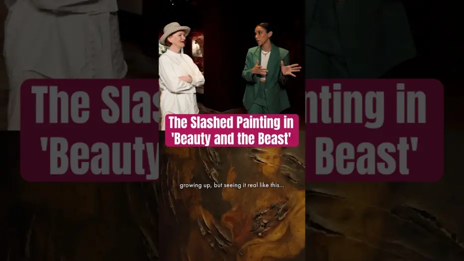 Відео до фільму Красуня і Чудовисько | How They Ripped Up the Beast’s Portrait in ‘Beauty and the Beast’