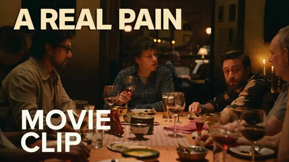 Відео до фільму A Real Pain | "She Said That?" Clip