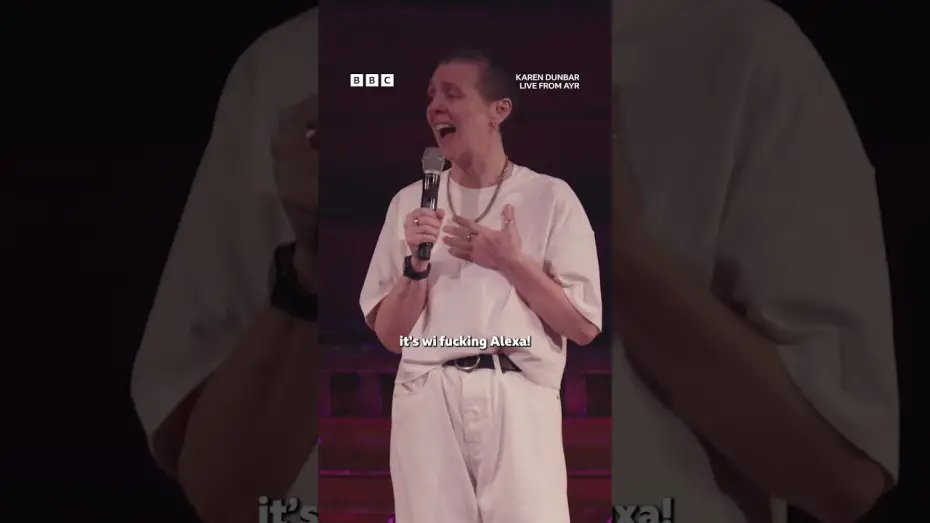 Відео до фільму Karen Dunbar Live from Ayr | &ldquo;Don&rsquo;t gie me yer snash, Alexa!&rdquo; #bbciplayer #karendunbar