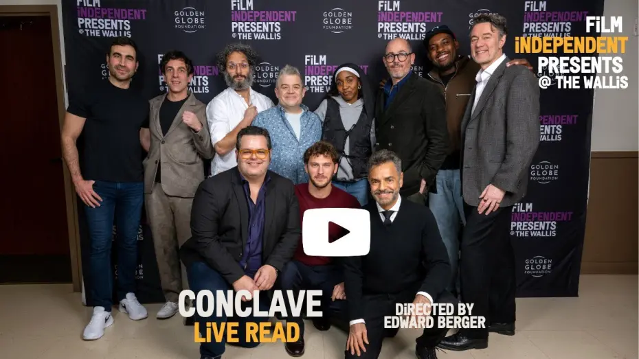 Відео до фільму Conclave | Live Read | Presented By Film Independent