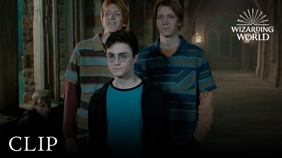Відео до фільму Гаррі Поттер та Орден Фенікса | Fred and George Hatch a Plan